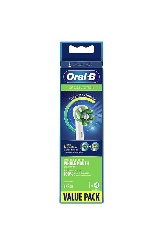 Oral B Cross Action Refills 4 Pack 1
