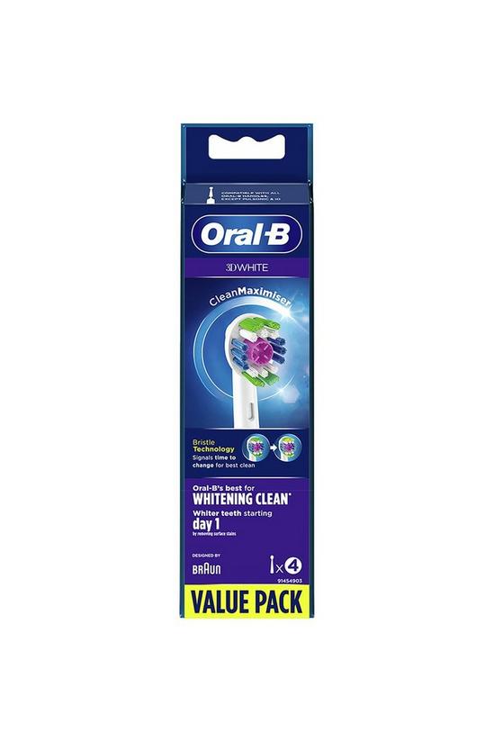 Oral B 3D White Replacement head Refills 4 Pack 1