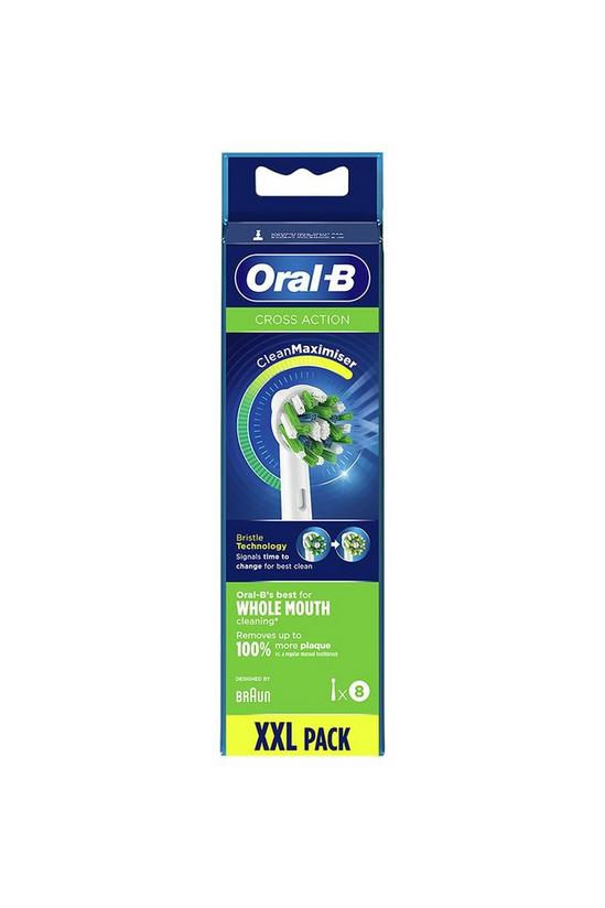 Oral B Cross Action Refills 8 Pack 1