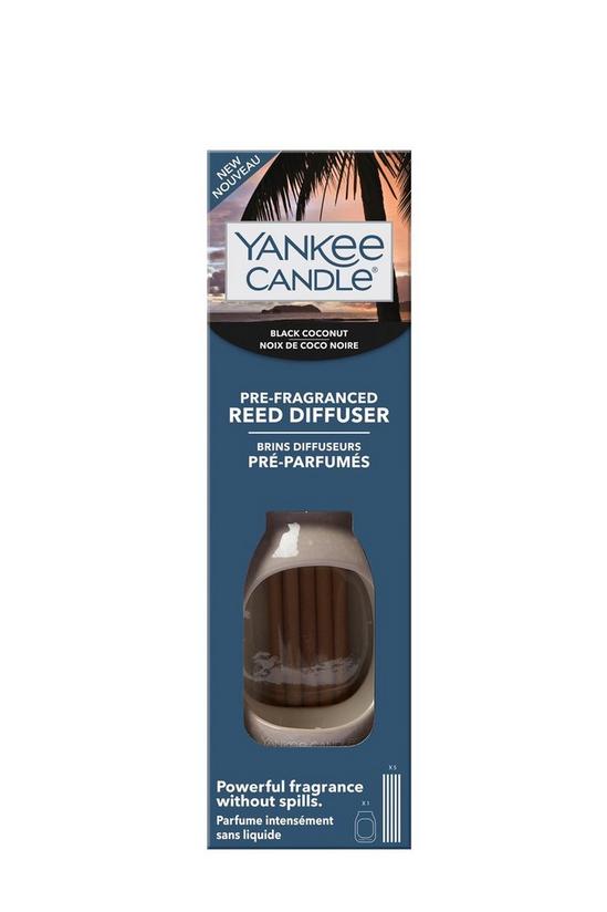 Yankee Candle Yankee candle pre fragranced reed kit embossed black coconut 3