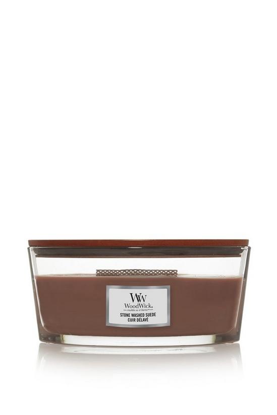 Woodwick Ellipse Stone Washed Suede Candle 1