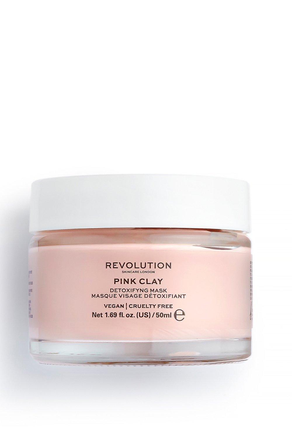 Revolution Skincare Pink Clay Detoxifying Face Mask-No Colour No Colour