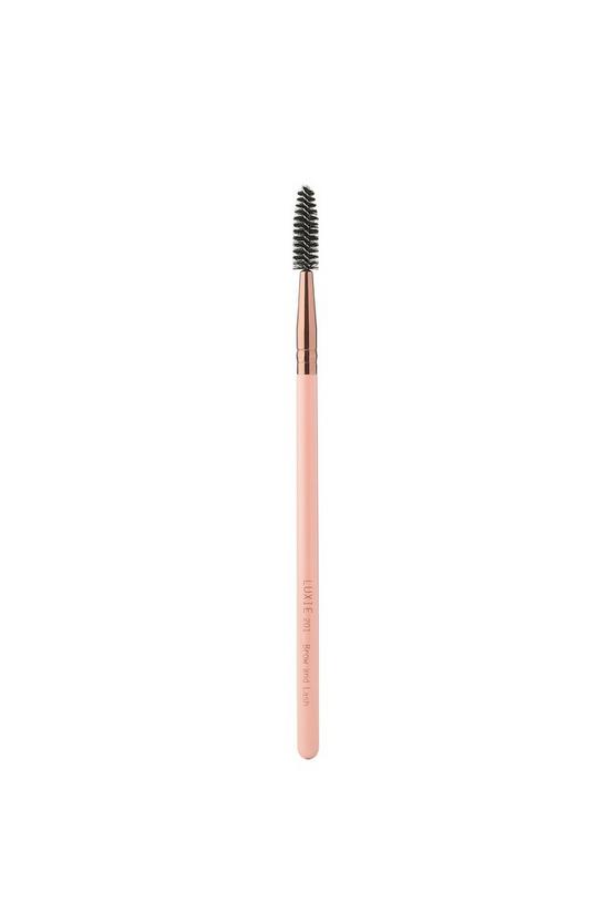Luxie 201 Brow And Lash Rose Gold Brush 1