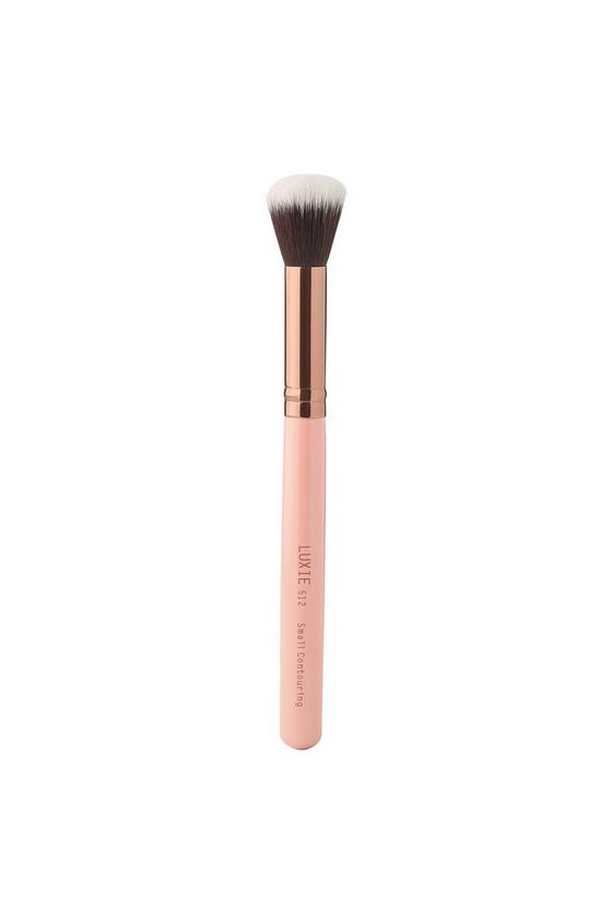 Luxie 512 Small Contouring Rose Gold Brush 1