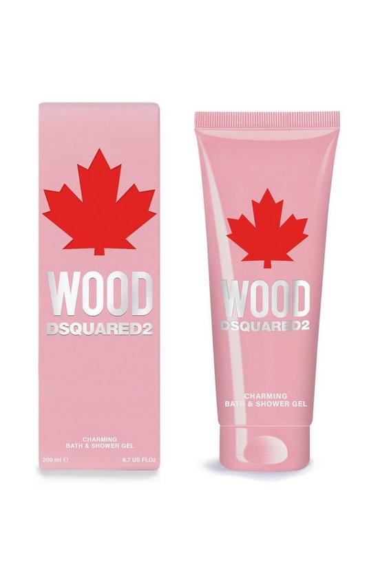 dSquared Wood Pour Femme Shower Gel 200ml 1
