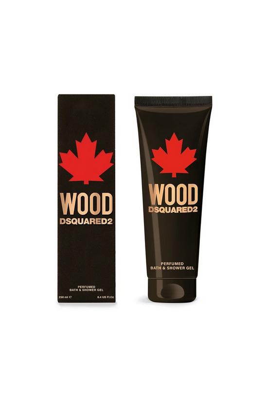 dSquared Wood Pour Homme Shower Gel 250ml 2