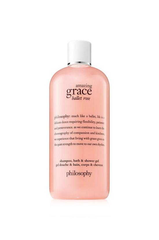 Philosophy Amazing Grace Ballet Rose Bath And Shower Gel For Her 480ml 1