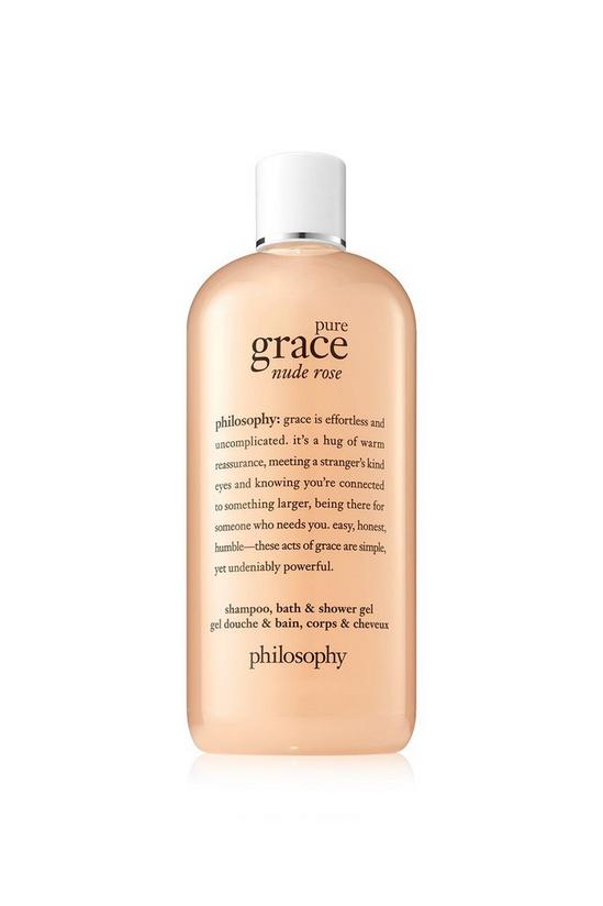 Philosophy Pure Grace Nude Rose Bath And Shower Gel For Her 480ml 1