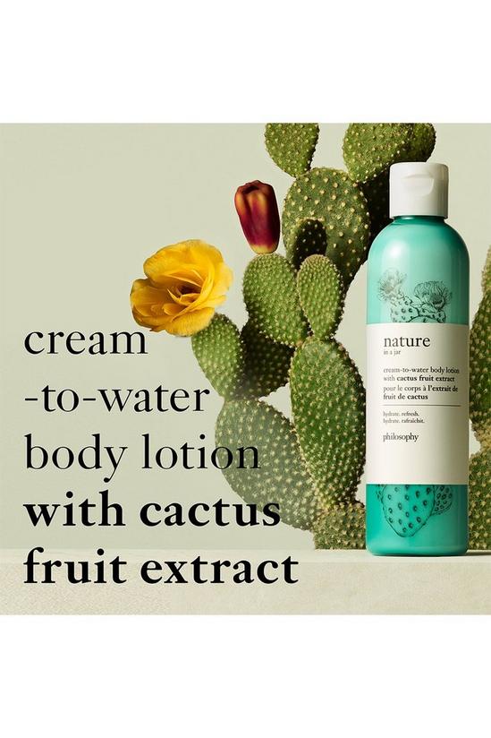 Philosophy Nature In A Jar Vegan Body Lotion With Cactus Fruit Extract 240ml 2