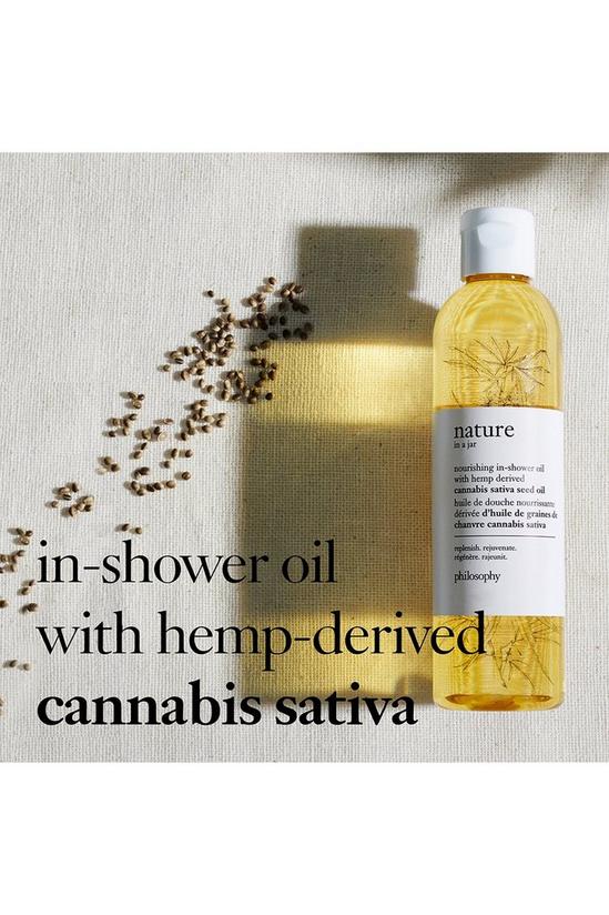 Philosophy Nature In A Jar Shower Body Oil With Cannabis Sativa 240ml 2