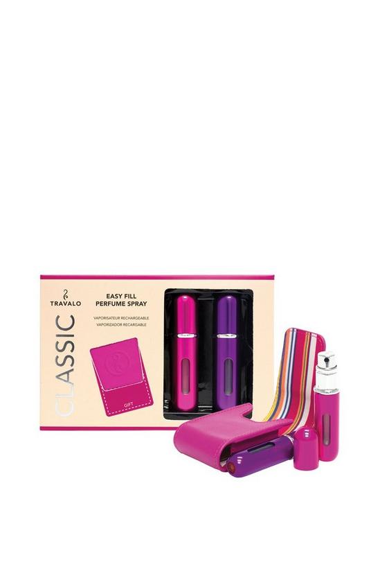 Travalo Classic HD Gift Set Hot Pink And Purple 1