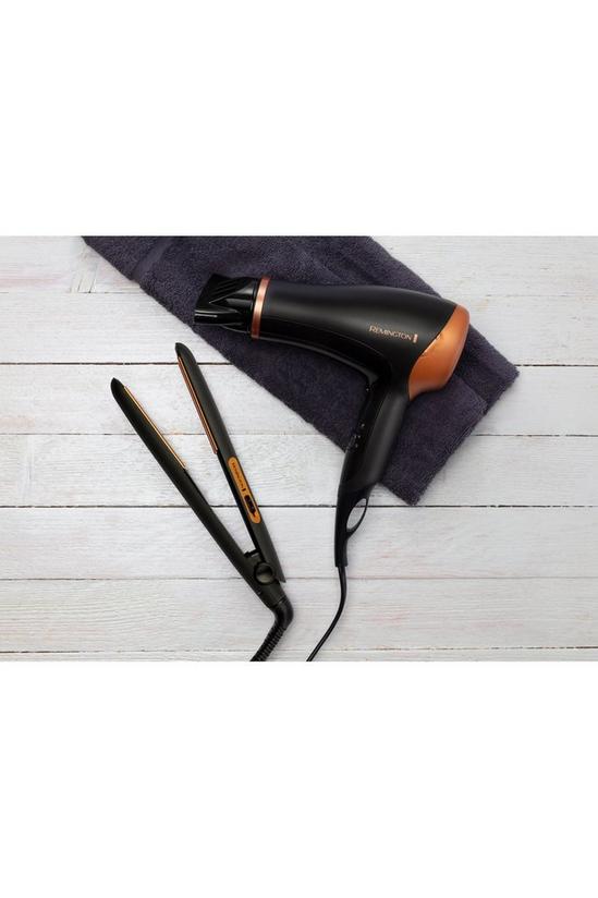 Remington Copper Hair Dryer And Straightener Gift Set 4