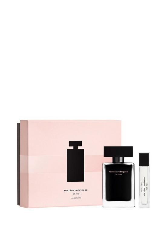 Narciso Rodriguez For Her Eau De Toilette 50ml & Pure Musc Eau De Parfum 10ml Gift Set 1