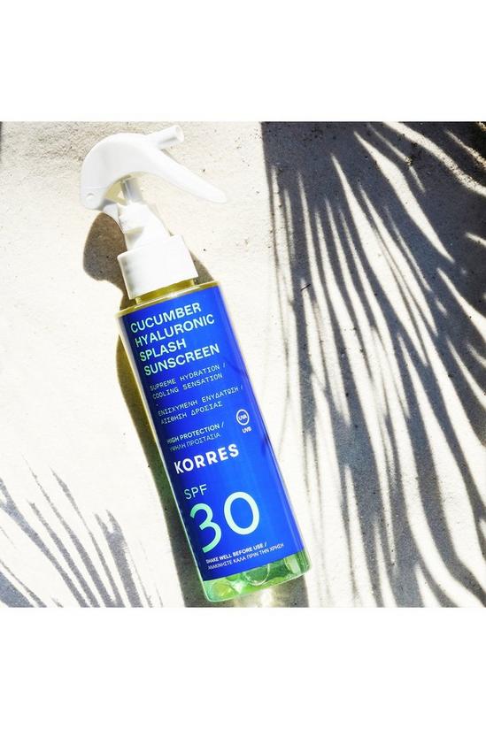 Korres Cucumber Hyaluronic Splash Sunscreen Spf 30 3
