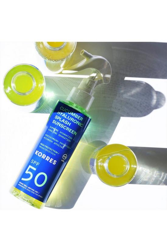 Korres Cucumber Hyaluronic Splash Sunscreen Spf 50 2