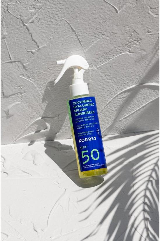 Korres Cucumber Hyaluronic Splash Sunscreen Spf 50 3