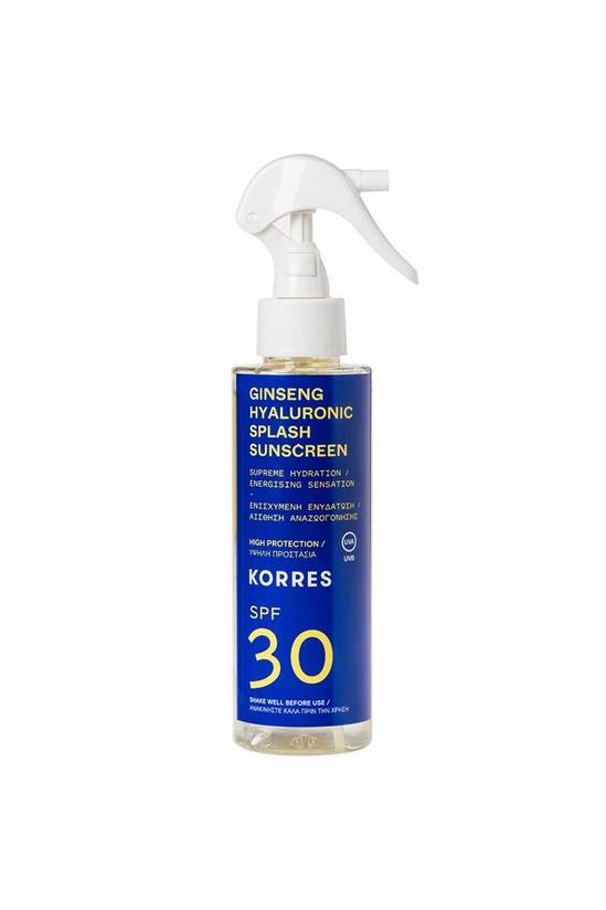 Korres Ginseng Hyaluronic Splash Sunscreen Spf 30 1
