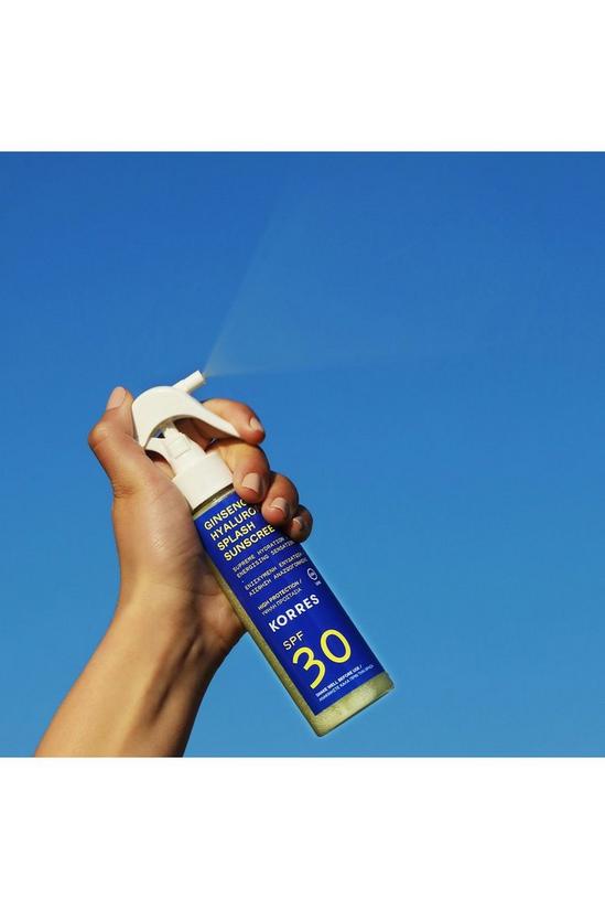 Korres Ginseng Hyaluronic Splash Sunscreen Spf 30 3