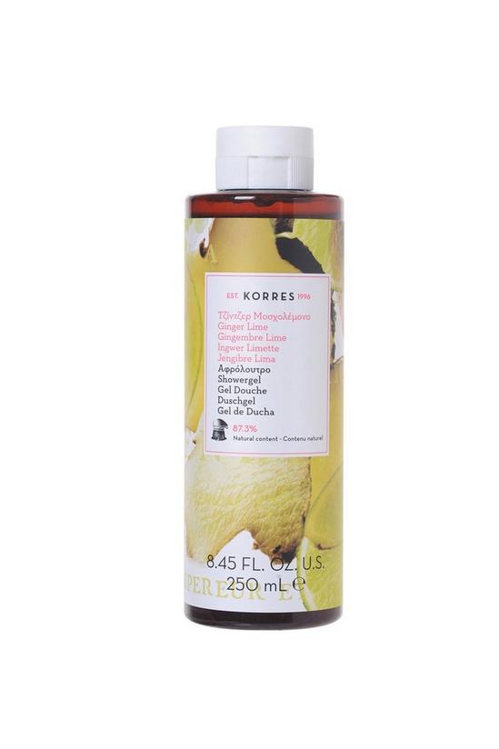 Korres Ginger Lime Renewing Body Cleanser 250ml 1