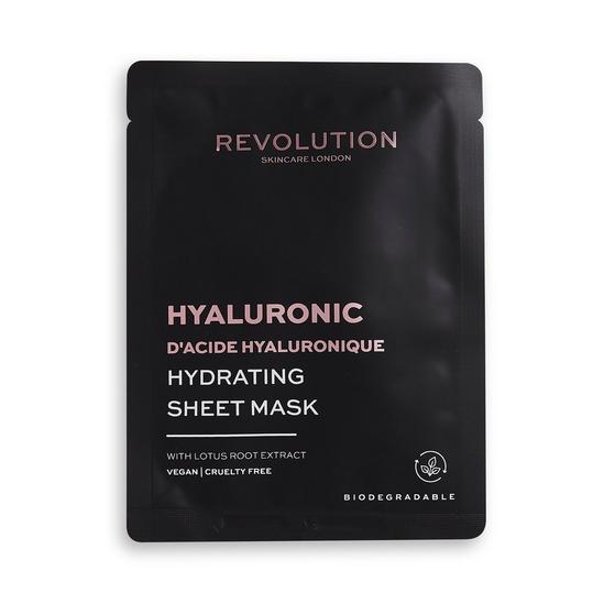 Revolution Skincare Skincare Biodegradable Hydrating Hyaluronic Acid Sheet Mask 5 Pack 3