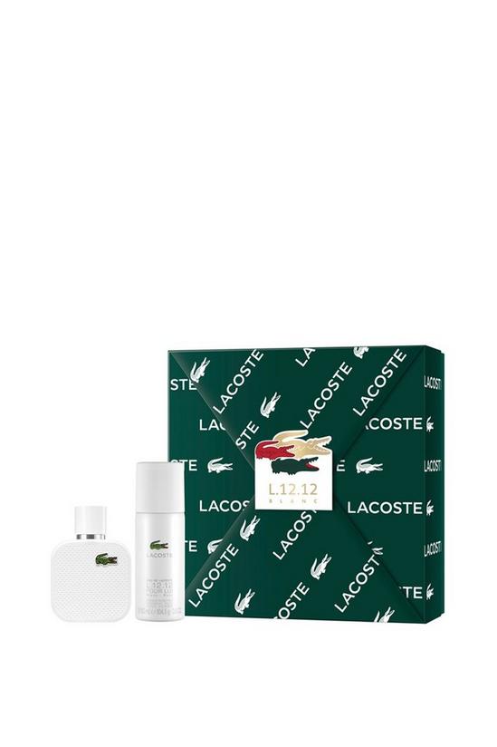 Lacoste L.12.12 Blanc Eau De Toilette 50ml Gift Set 1