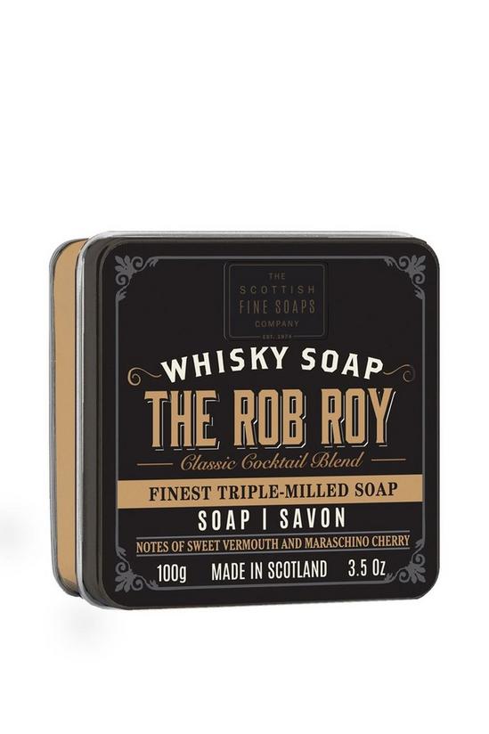 Scottish Fine Soaps The Rob Roy Whisky Soap in a Tin 1