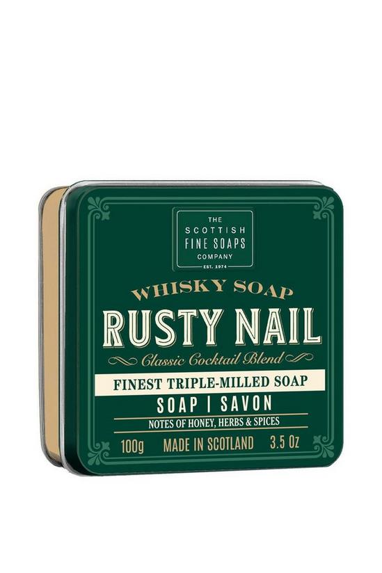 Scottish Fine Soaps Rusty Nail Whisky Soap in a Tin 1