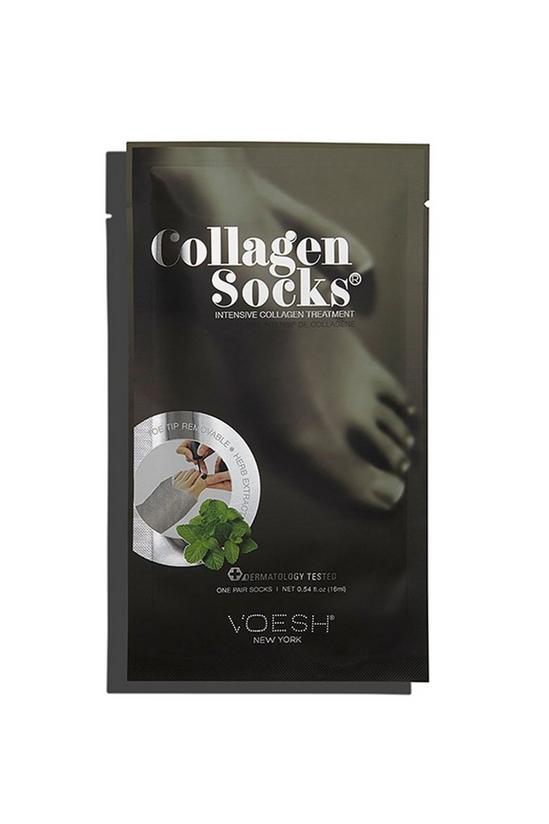 Voesh Collagen Socks Foot Mask With Peppermint 1