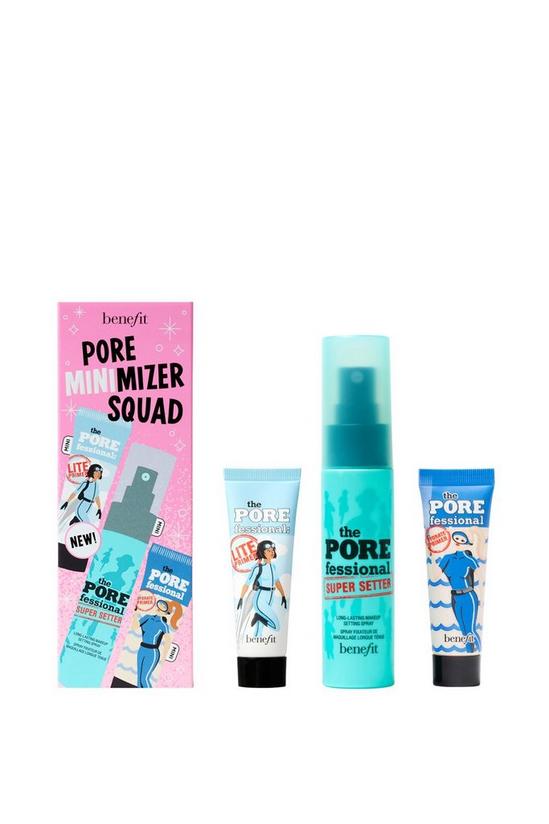 Benefit Pore Minimizer Squad Face Primer and Setting Spray Mini Set 1