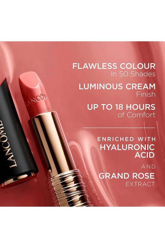 Lancôme L'Absolu Rouge Cream lipstick 3