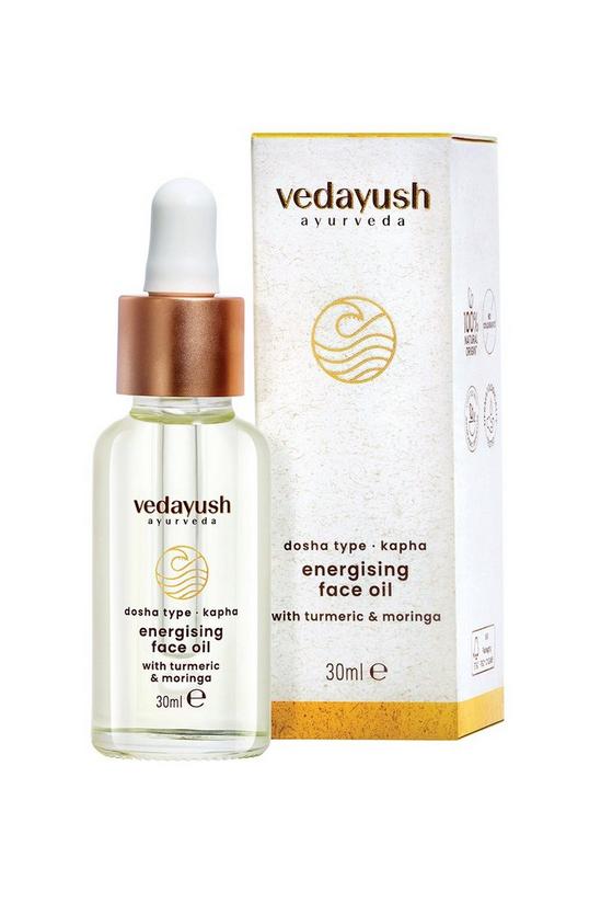 Vedayush Energizing Face Oil with Turmeric & Moringa 30ml 2