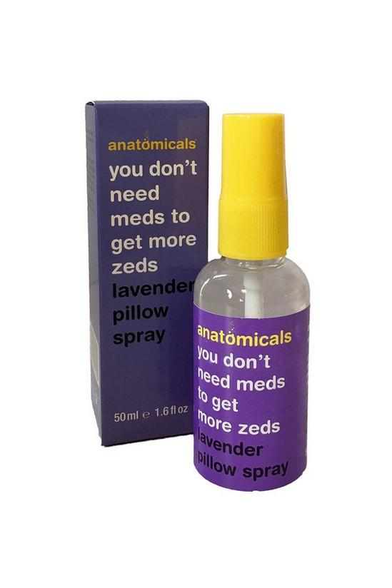 Anatomicals Don't Need Meds To Get More Zeds Pillow Spray 1