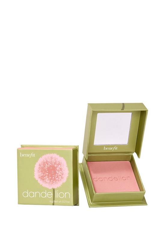 Benefit Wanderful World Blushes Dandelion Baby-Pink Blusher & Brightening Finishing Face Powder 1
