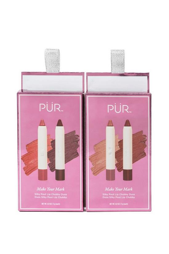 Pur Make Your Mark Silky Pout Creamy Lip Chubby Duo 1