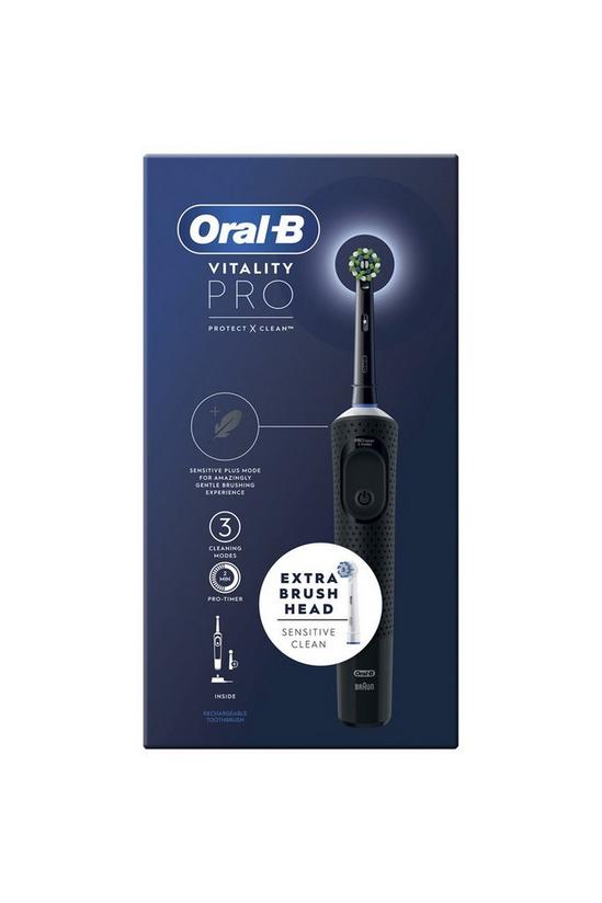 Oral B Vitality PRO Black Electric Rechargeable Toothbrush 1