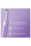 Oral B Vitality PRO Lilac Mist Electric Rechargeable Toothbrush thumbnail 3