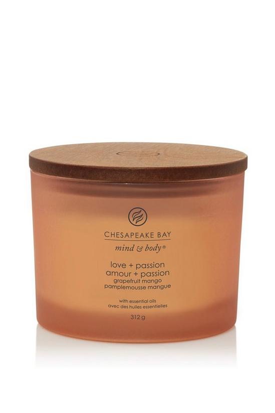 Chesapeake Bay Love + Passion 3 Wick Candle 1