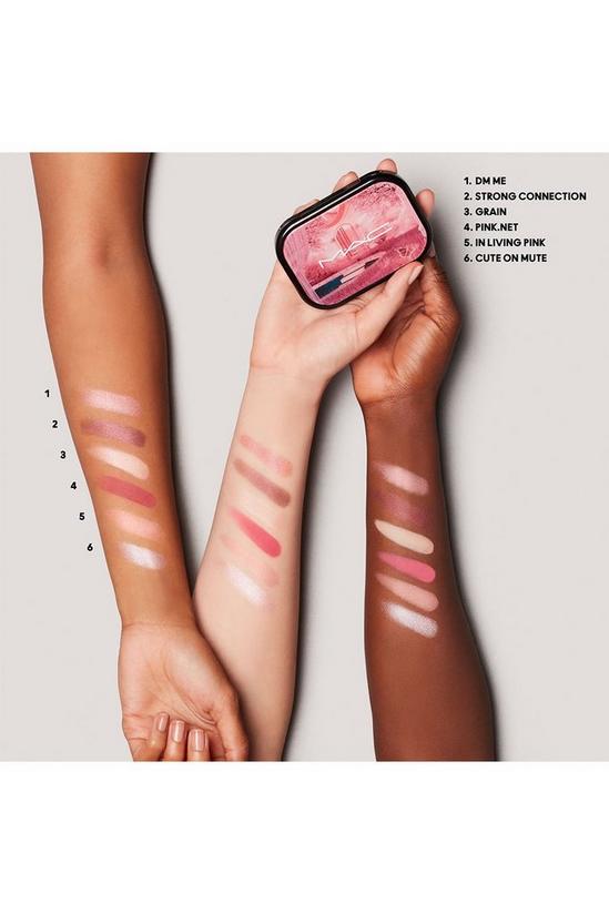 MAC Cosmetics Connect In Colour Eyeshadow Palette, Rose Lens 3