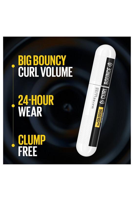 Maybelline Colossal Curl Bounce Mascara, Big Bouncy Curl Volume, Up To 24 Hour Wear 4