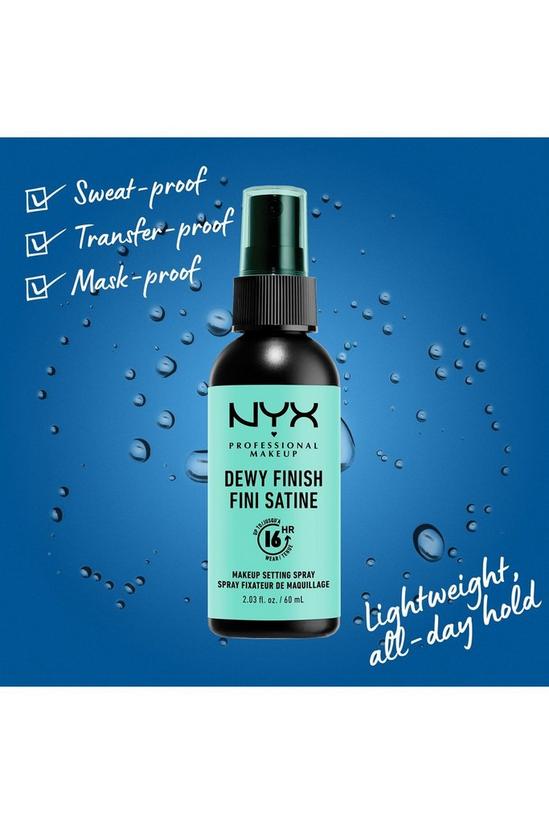 NYX Professional Makeup Makeup Setting Spray - Dewy 4