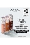L'Oréal Paris True Match Liquid Foundation with Hyaluronic Acid and SPF thumbnail 2