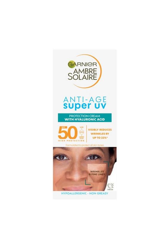 Garnier Ambre Solaire Anti-Age Super UV Face Protection SPF50 Cream 2