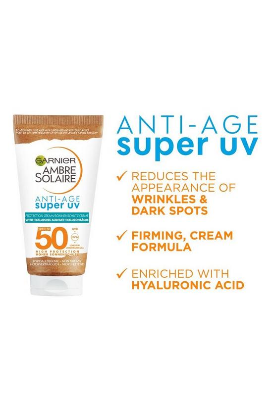Garnier Ambre Solaire Anti-Age Super UV Face Protection SPF50 Cream 6