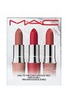 MAC Cosmetics Exclusive. Hail To The Chic! Lipstick Trio (Full Size Ruby Woo, Teddy 2.0 and Stay Curious) thumbnail 1