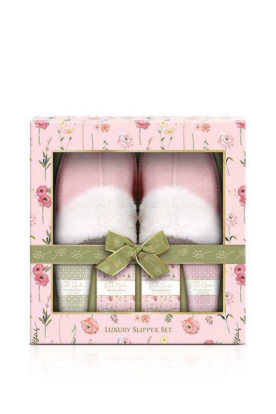 Baylis & Harding Royale Garden Rose, Poppy & Vanilla Luxury Slipper Gift Set 1