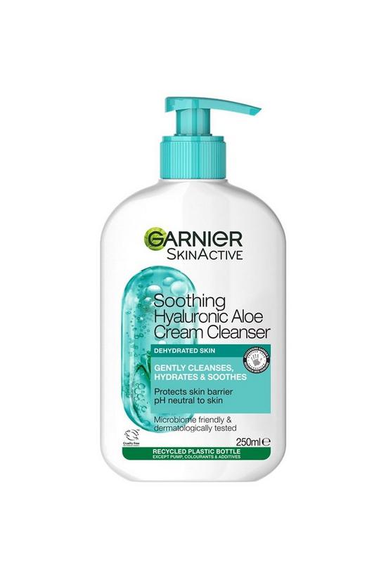 Garnier Skin Active - Hyaluronic Aloe Soothing Cream Cleanser 1