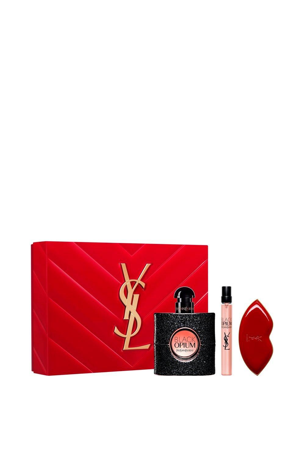 Photos - Women's Fragrance Yves Saint Laurent Black Opium Eau De Parfum 50ml Gift Set 