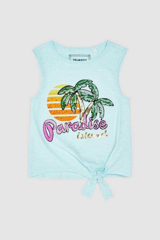 Blue Zoo Younger Girl Paradise Tee 1