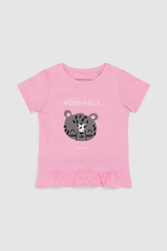 Blue Zoo Toddler Girls Adorable Leopard Tee 1