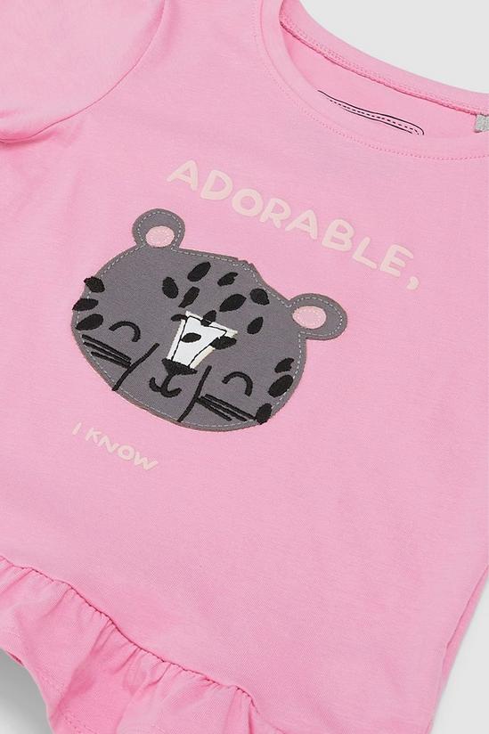 Blue Zoo Toddler Girls Adorable Leopard Tee 3